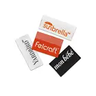 Label Neck Label High Class Taffeta Sew On Neck Woven Label