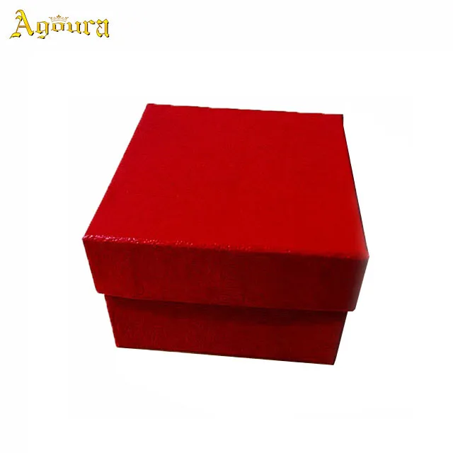 custom design square gift paper box for smart watch packaging