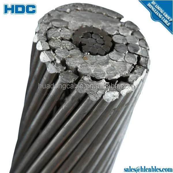 2/0 AWG ACSR Bare Conductor AWG 1/0 2/0 3/0 4/0 Size ACSR/AW Aluminum ...