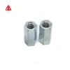 LEITE M8 x 1.25 x 40mm Stainless Steel Long Coupling Hex Nut Connector