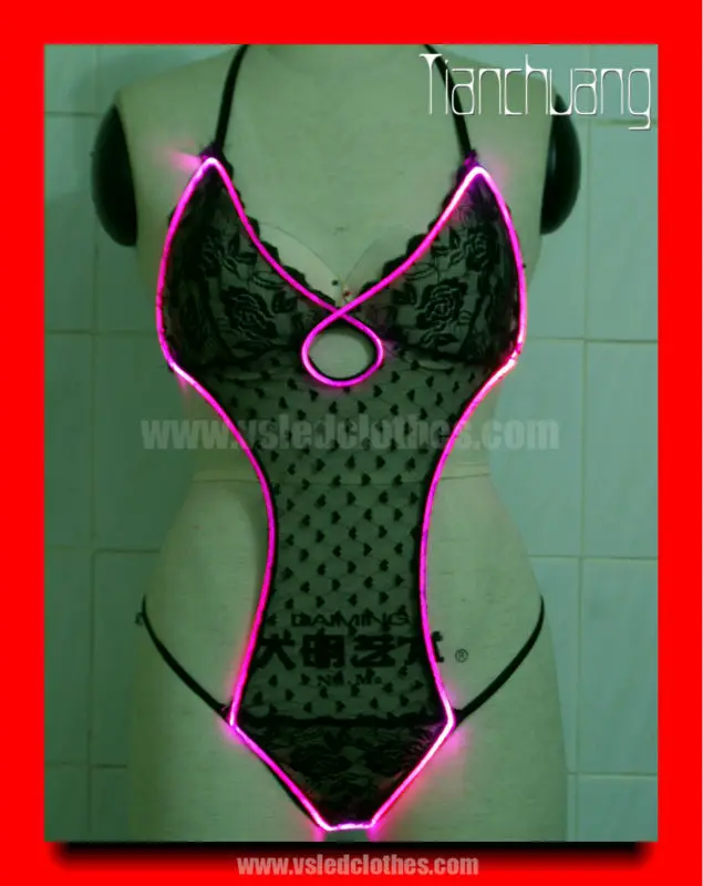 Rf Remote Led Light Lingerie,Glowing Lingerie - Buy Light Up Lingerie