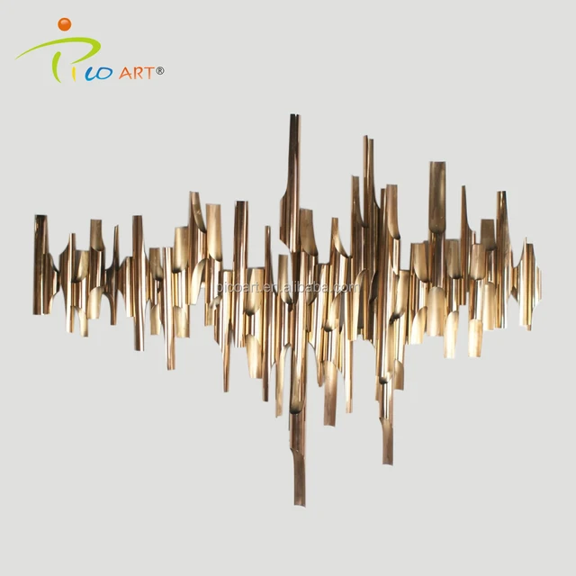 modern metal interior decoration of music wall art hanging