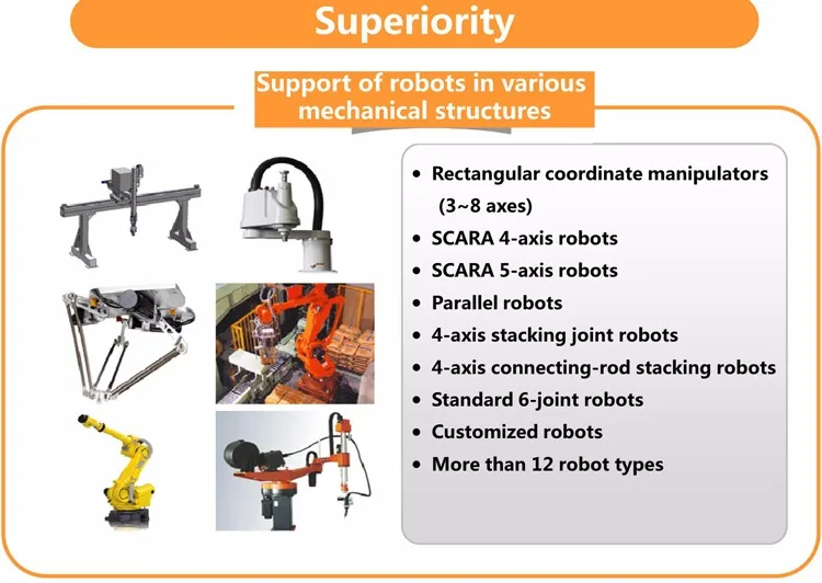 high performance small size robot control system for delta robot