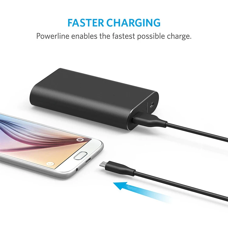Shen Zhen Custom 1m High Quality 2.0 Micro Usb Cable To Micro Usb Cable - ANKUX.COM
