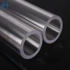 Clear plastic packing tube PP / PVC / PC / Acrylic See-through plastic tube
