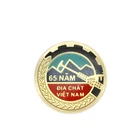 Customizable enamel unique engraved badge direct sale badge