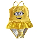2018 high quality little girls swimwear one piece swimsuit bikini for children