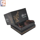 Silk foam lined essential oil diffuser packaging wooden gift box