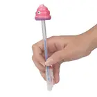 2019 Most Popular Style PU Foam Office School Ballpoint Squishy Pens Poop Pen