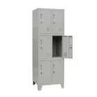 Factory Price 6 door metal locker office digital parcel lockers cell phone charge locker