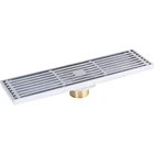Simple fashion floor drain strainer for home floor 82x300mm