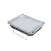 W816B Low Price Aluminium Foil Original Instant Disposable BBQ Smokeless Charcoal Grill For Camping