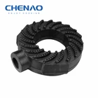 Cast Iron Gas Burner Powder Coating Gas Burner with tube