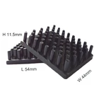 L54 Square Cold Forging Cpu Heatsink Price,Aluminum Pin Fin Cpu Heat Sink For Computers