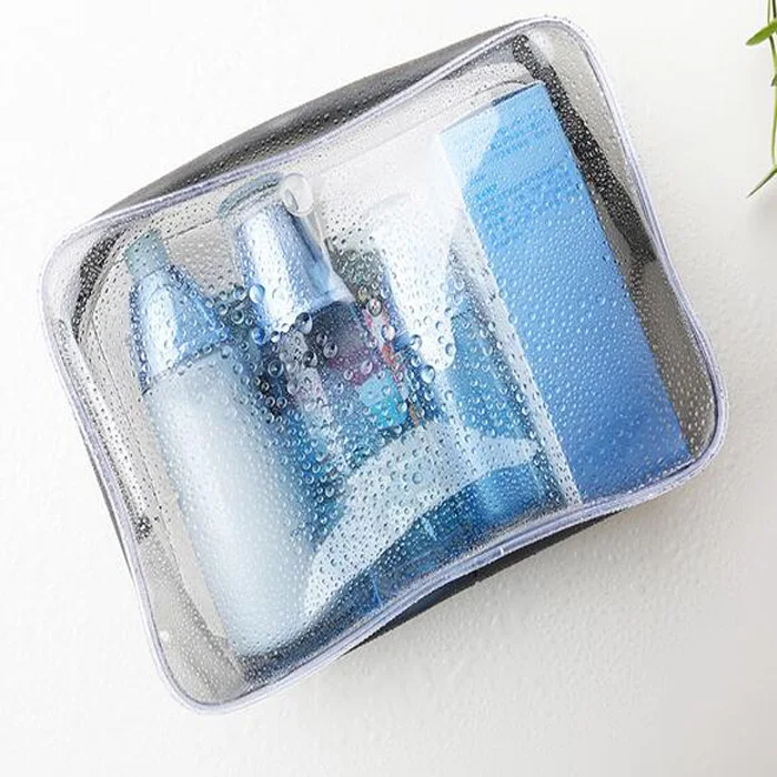cosmetic bags waterproof clear pvc travel cosmetic makeup bag