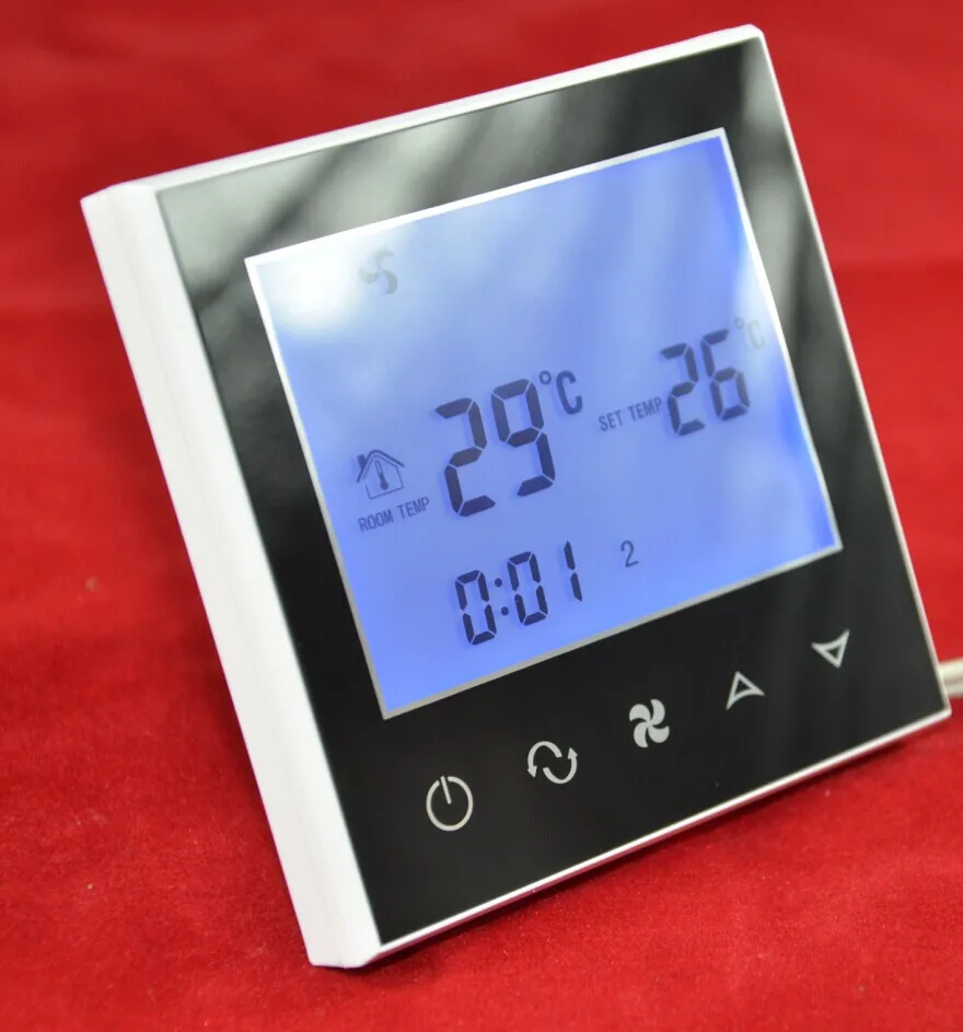 Room touch screen digital radiator floor controller thermostat for heating