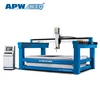 APW Diamond Orifice waterjet cutting machine for metal stone glass with Italian CNC Control System Double Intensifiers Pump