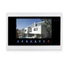 Smart home 10inch touch screen audio visual intercom video doorphone entry door system