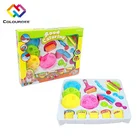 Interesting Fruits Pattern Educational Colorful Dough Clay Play Set to Bring Joyful for Kid