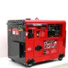 CHINA SLONG gasoline engine 440VE 18HP 100% copper wire alternator matched silent 7kw portable gasoline generator