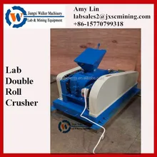200*75 lab roller mill, laboratory double roll crusher stone crushing machine