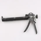 Silicone sealant caulking gun rotating cartridge caulking gun