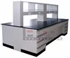 European design wood laboratory table sets,chemistry experiment table in school