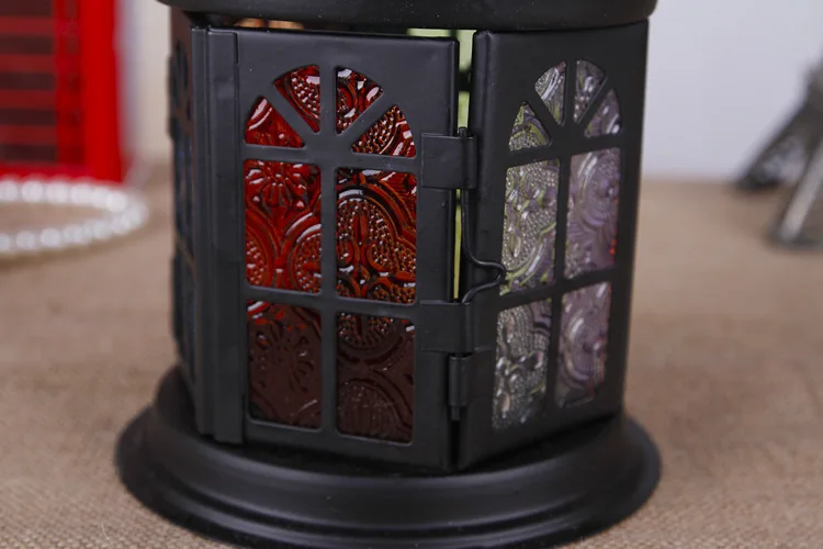 European Candlestick ornaments creative zakka Iron crafts decorations gifts wholesale