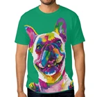 Fashion Digital Custom Men T-shirt Print Crew Neck All Over Print T-shirt