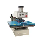 Jiangchuan Brand 40x60cm Cheap T-shirt Fabric Dual Station Pneumatic Heat Press Transfer Machine