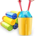 Medical waste/ trash/ garbage packing drawstring plastic bag