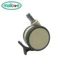 wholesale hot sale industrial small plastic rubber swivel caster wheel