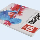 China manufacturer custom size A5 color printing and glue binding oem paperback softcover printing ,perfect binding book