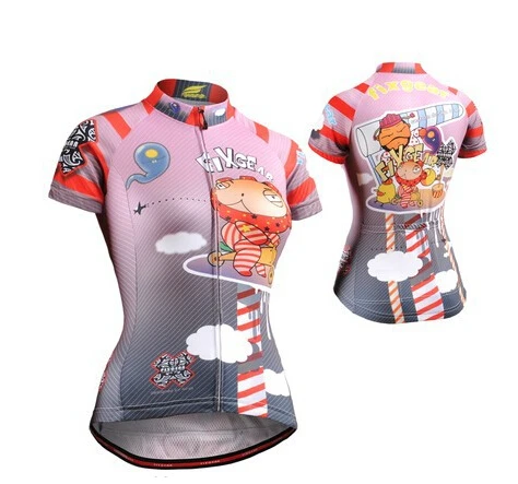 Life on track Unique Graphic Women Short Sleeves Cycling Jersey Fashion MTB Bike T-shirt Bicycle Clothing S-XXL