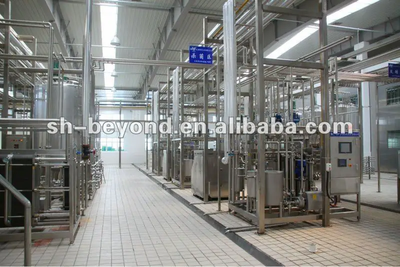 milk processing line pasteurizer