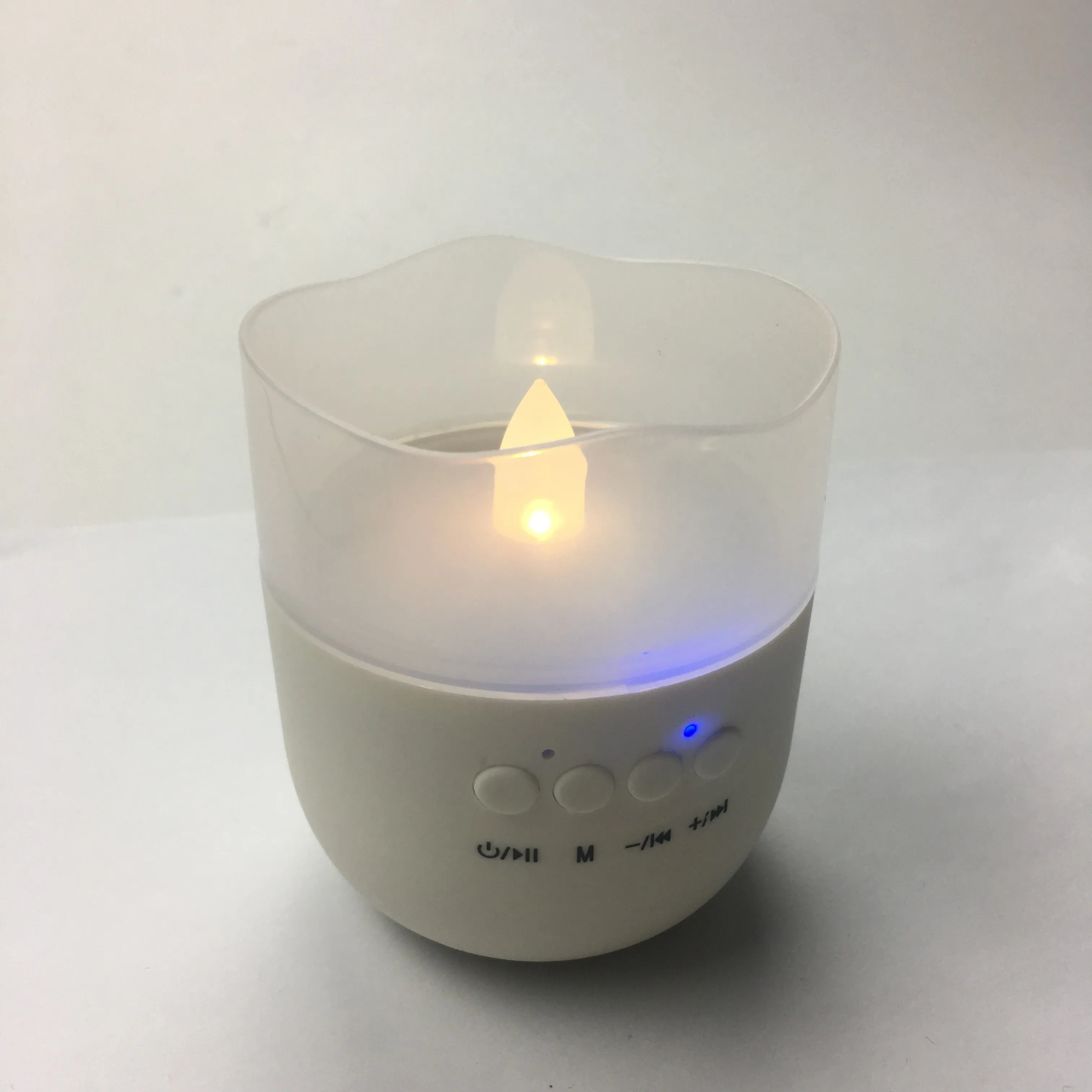 Candle Lamp Ble wireless speaker, OEM mini size speaker with TF card play for smartphone/laptop - ANKUX Tech Co., Ltd