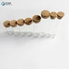 45ml 60ml 100ml Glass test tube with cork stopper Hot sale