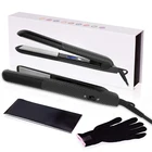 free sample 470 degrees professional fast hair straightener, ceramic gold flat iron