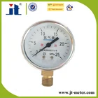 No Oil Oxygen Gauge Tyep 2" Low Pressure Gauge For Gas