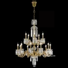 Best Design Luxury Antique Brass Chandelier with Crystals for Hall
