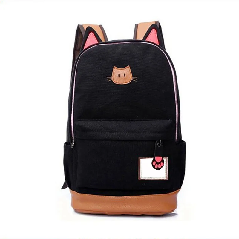 mochila vans gatos