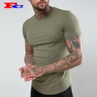Fitness Clothing Active Wear Wholesale Cotton/Spandex Mens Workout Sports T Shirts