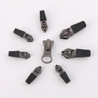 Factory direct zipper puller decorative custom zip puller head metal slider jacket zipper puller head
