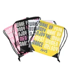 Polyester Draw String Design Your Own Logo Cheap Sports Bags