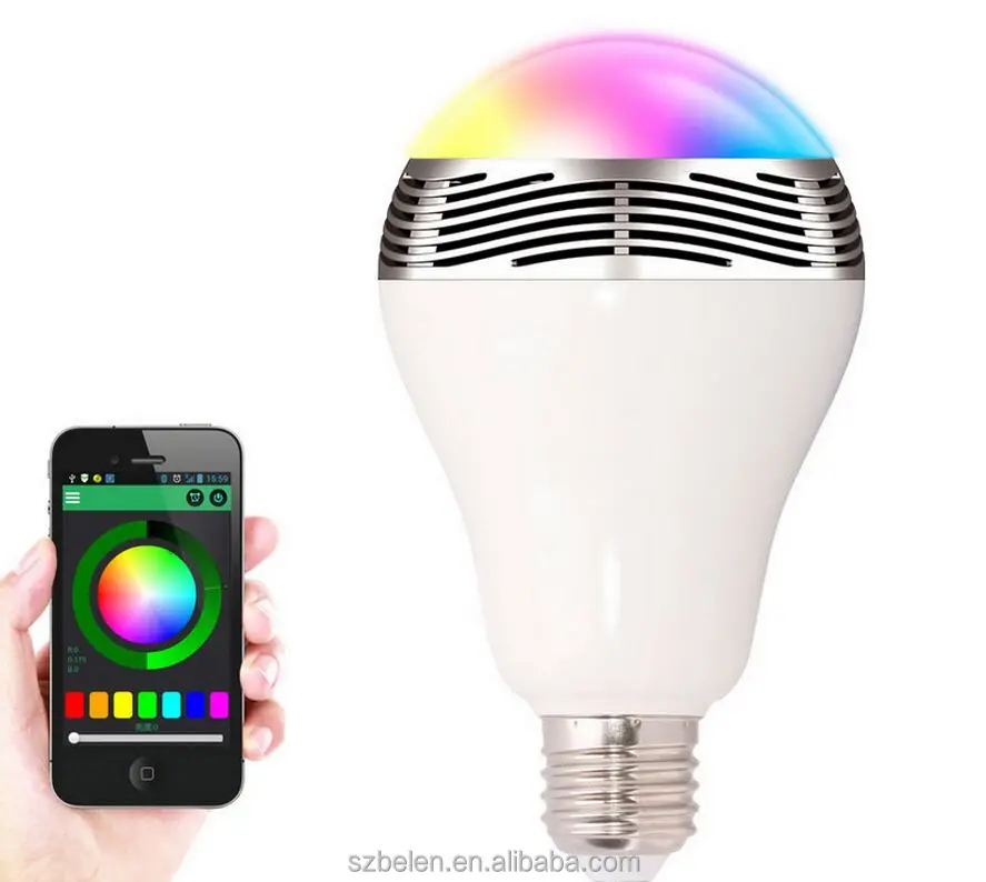 China Supplier Hot Selling Blue tooth Speaker LED Lamp E27 Bulb / Led Light with Remote For iOS Android - ANKUX Tech Co., Ltd