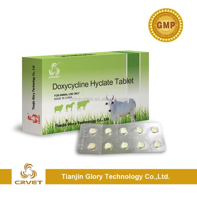 health care product doxycycline hyclate tablet of veterinary