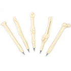 Pen Pen Factory Novelty Plastic Creative Design Bone Shaped Ballpoint Pen For Hospital Medical Writing