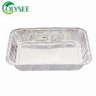 Food grade foil containers Aluminium tray Disposable packaging pan