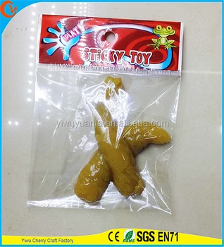 novelty design funny kids joke sticky dog shit poop