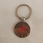 Custom Tourist Rotate Keychain Souvenir Hong Kong Keychain